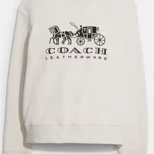 Coach logo crew neck